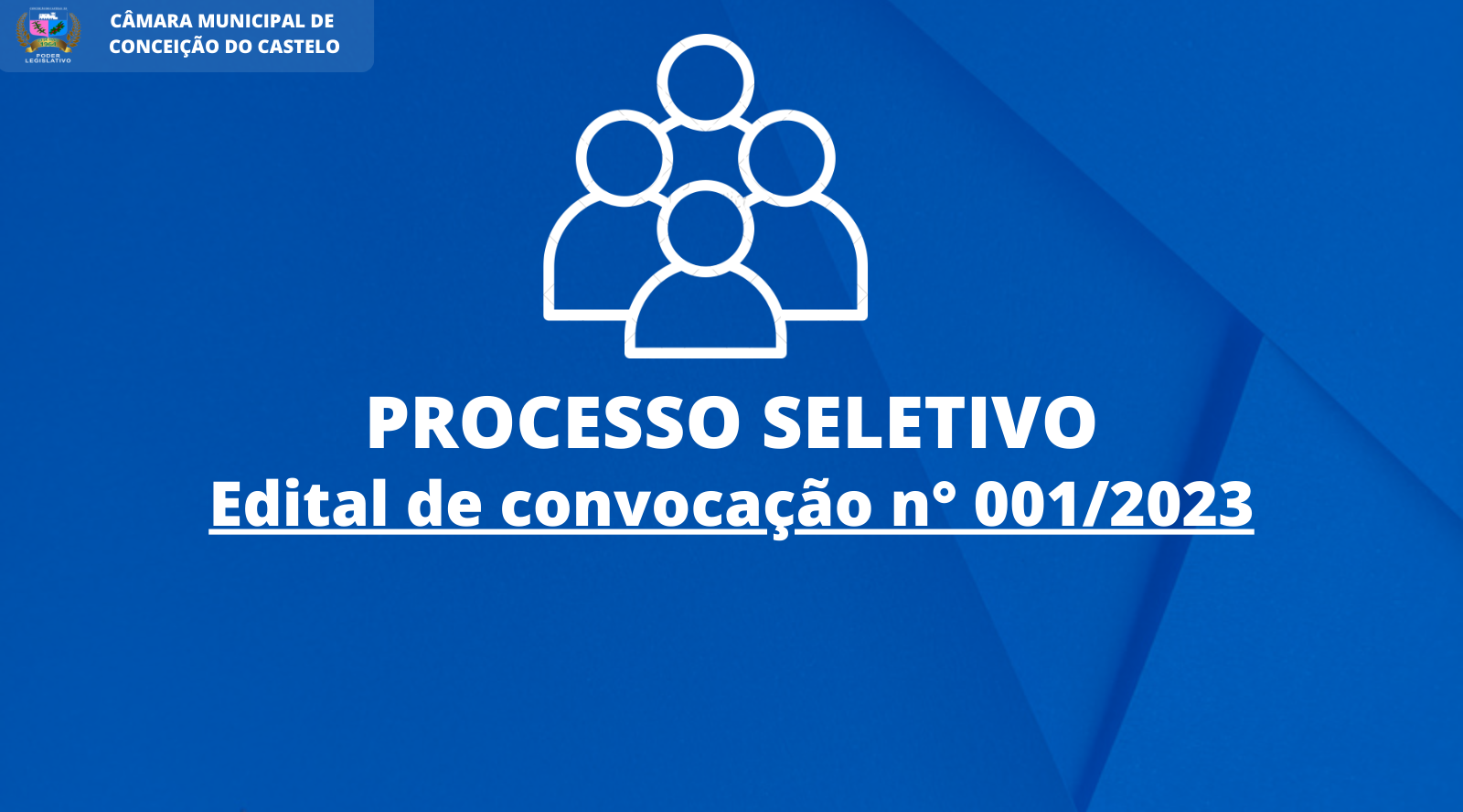 Edital de Convocação nº 001/2023 - Processo Seletivo Simplificado nº 001/2023.